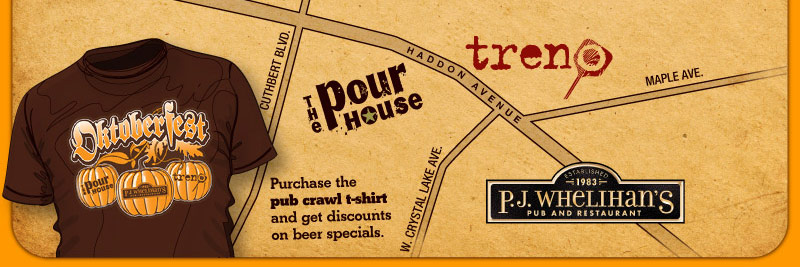 Purchase the t-shirt and get discounts on beer specials